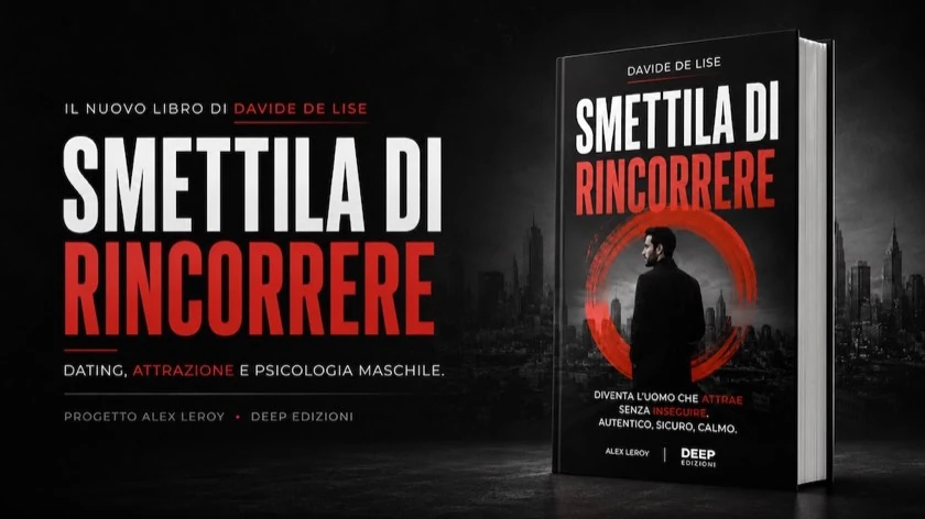 «Smettila di rincorrere», il nuovo libro di Davide De Lise